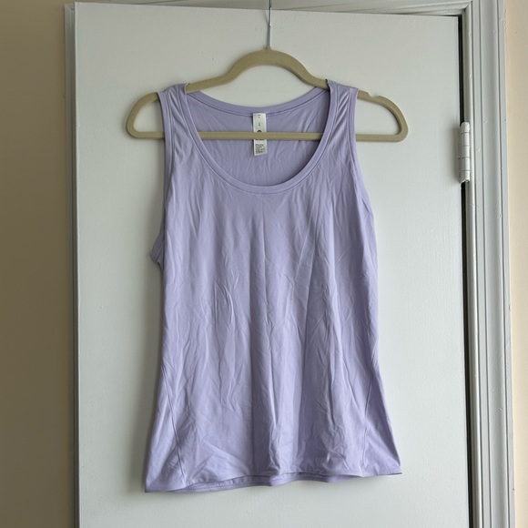 NWT Lululemon Wundermost Scoop Neck Tank Top in Lavender Frost **Flawed** - Picture 3 of 8